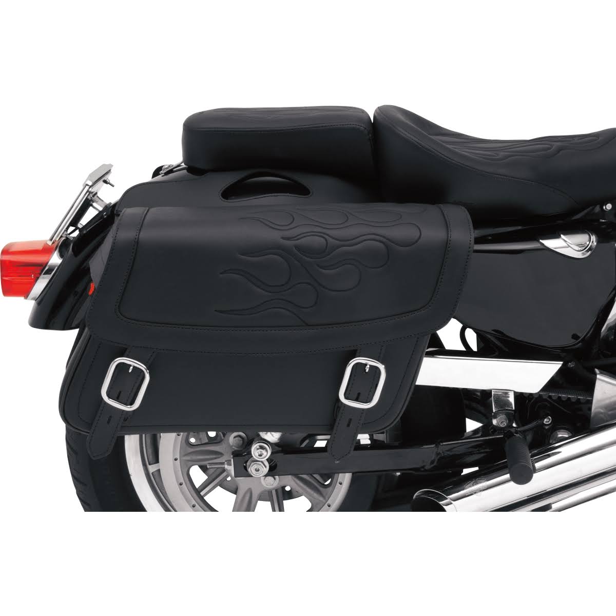Saddlemen Highwayman Tattoo Saddlebags - Medium/Black