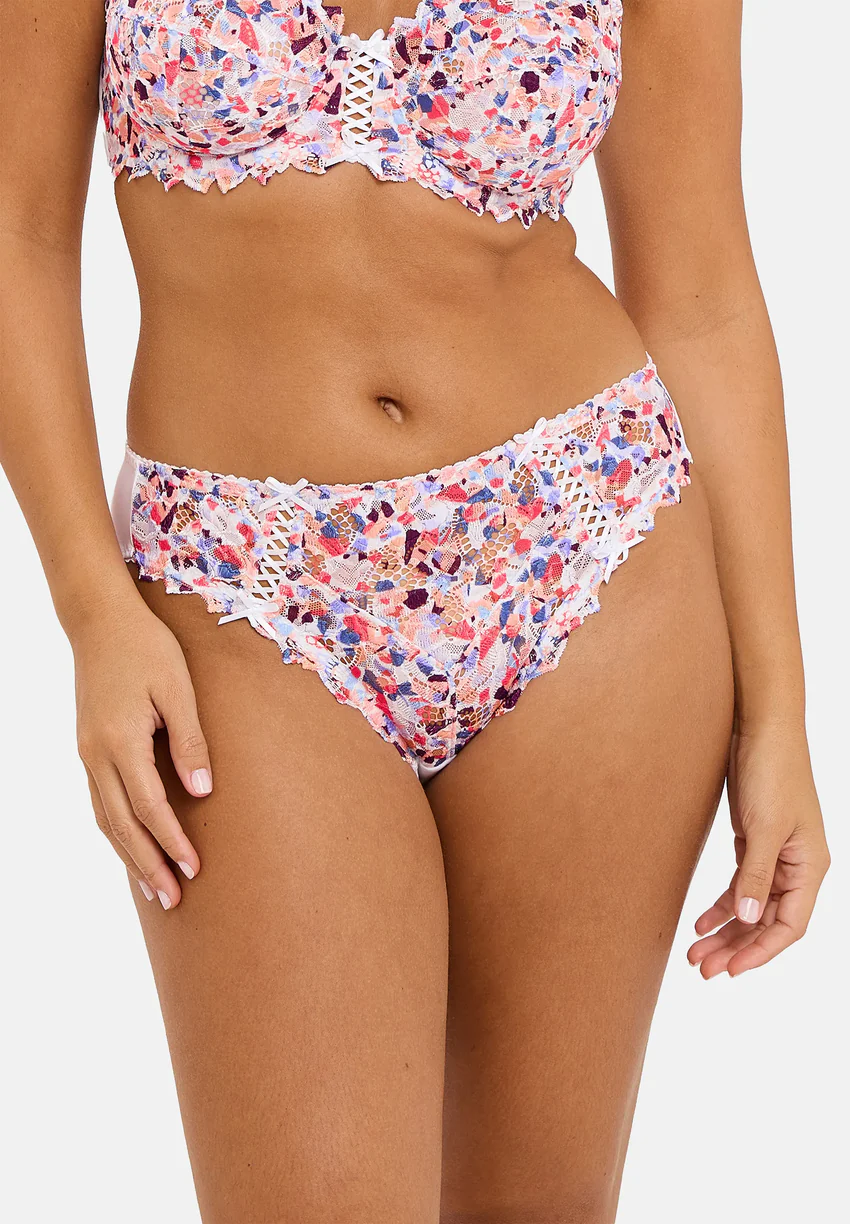 Slip Arum Mosaïc Imprimé Minéraux Multico