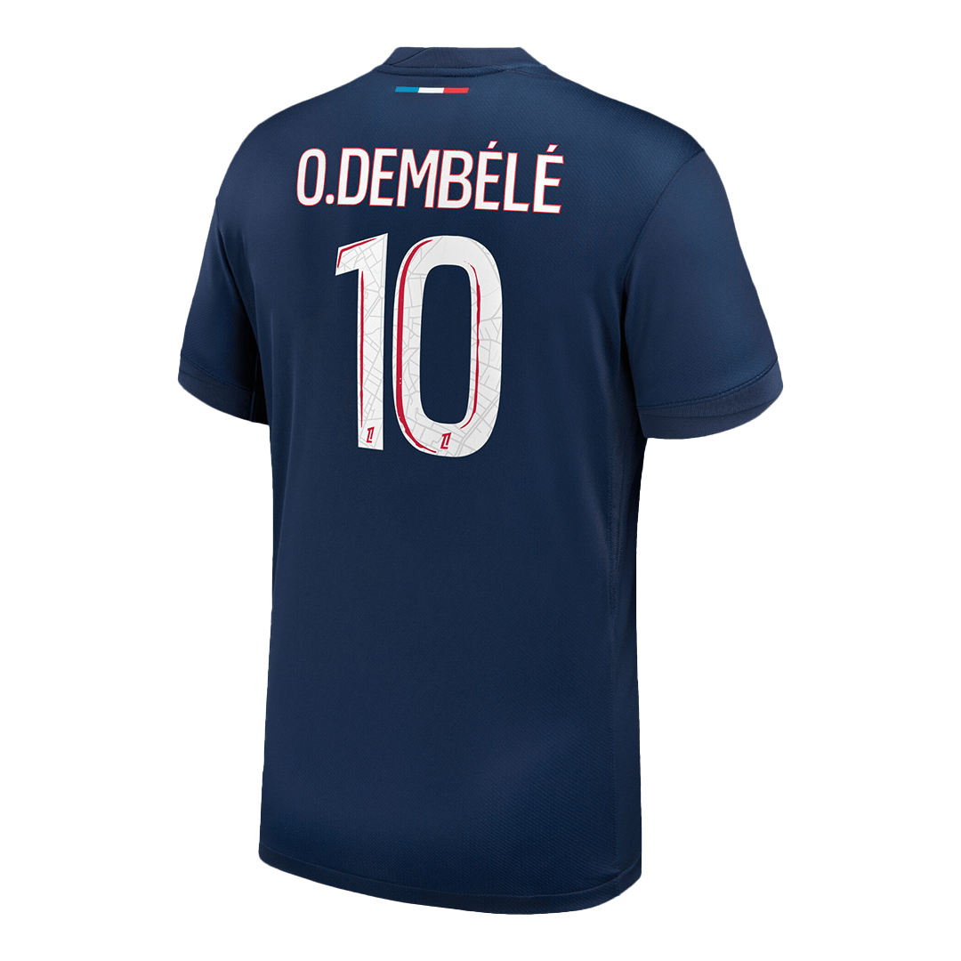 O.DEMBÉLÉ #10 PSG Home Soccer Jersey
