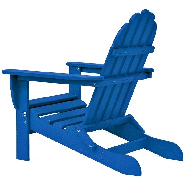 Nelson Recycled Plastic Folding Adirondack Chair by Havenside Home