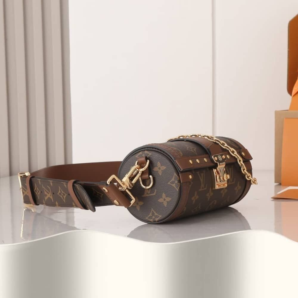 [Premium Quality] – Louis Vuitton Papillon Trunk Monogram Brown 7.5 Inches M57835