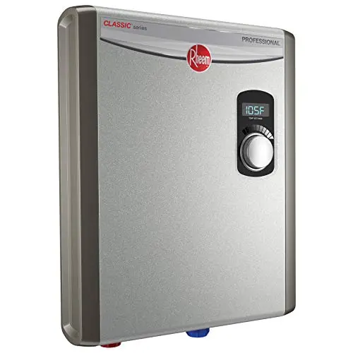 Rheem 18kW Tankless Electric Water Heater – Compact 240V On-Demand Heating System