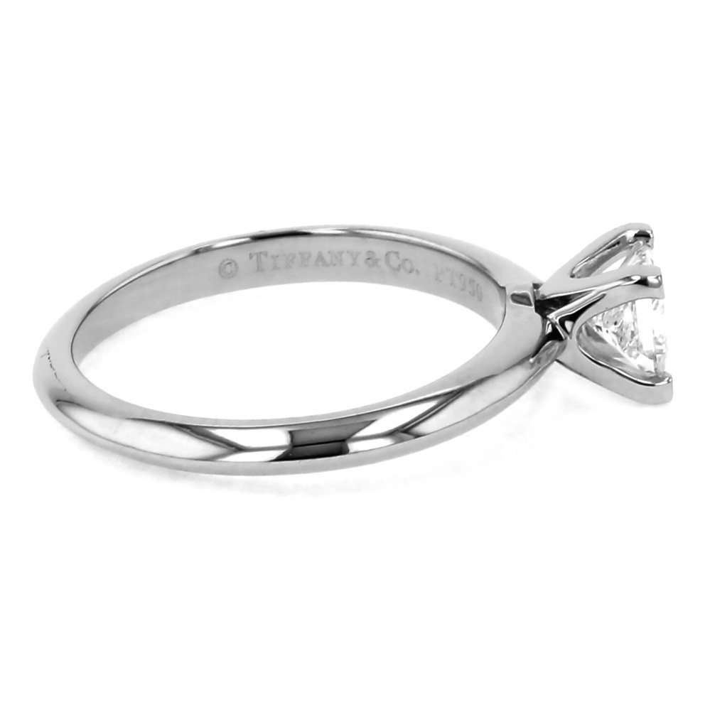 Tiffany & Co. Tiffany Platinum Diamond Ring PT950