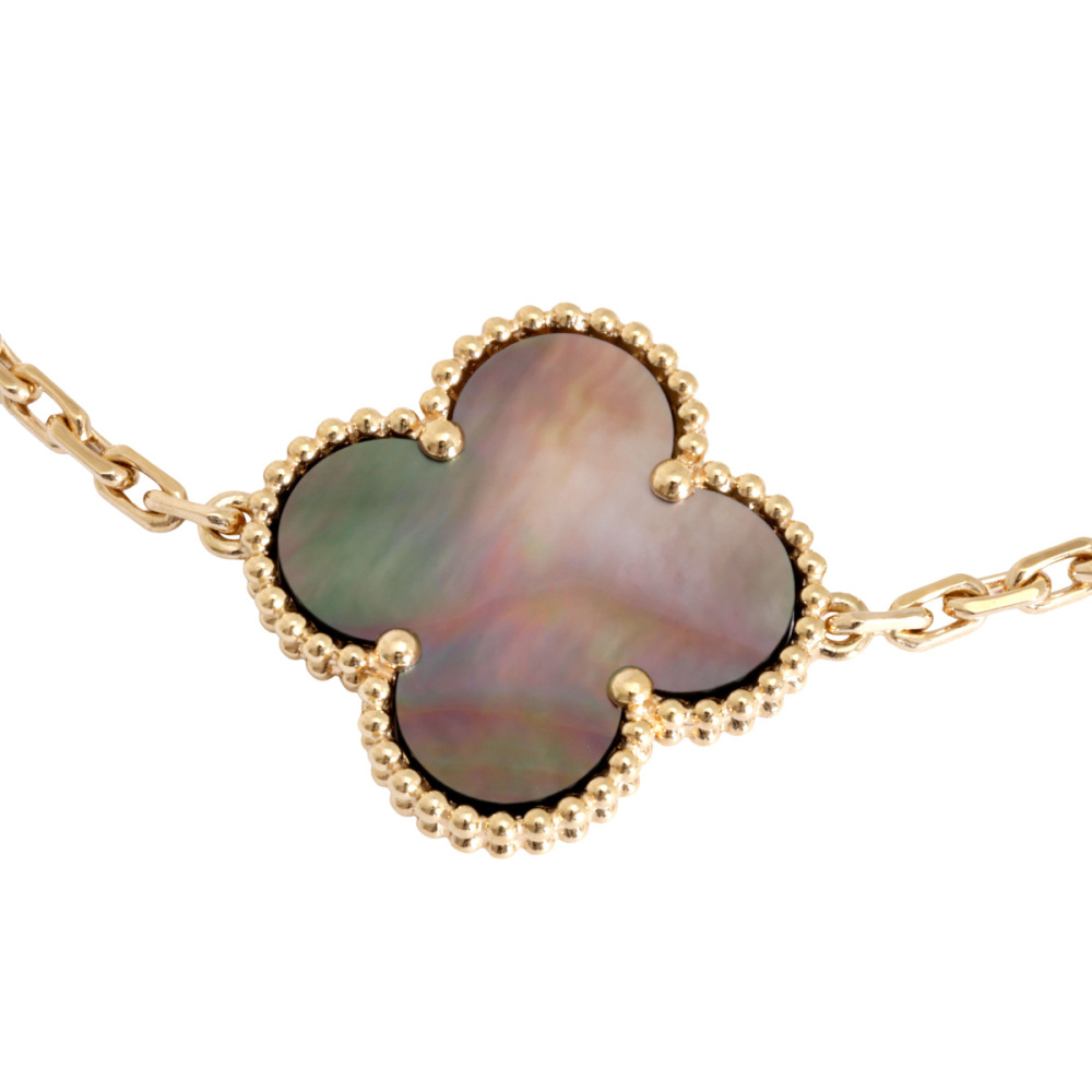Van Cleef & Arpels Magic Alhambra 5 Motifs Bracelet 18K Yellow Gold VCARD78700