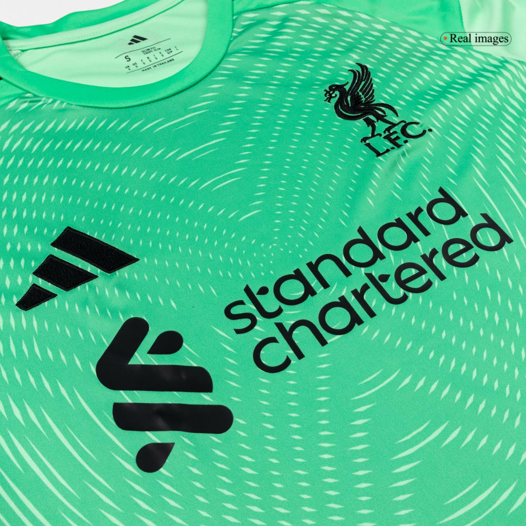 Liverpool Goalkeeper Soccer Jersey 2025/26 Green