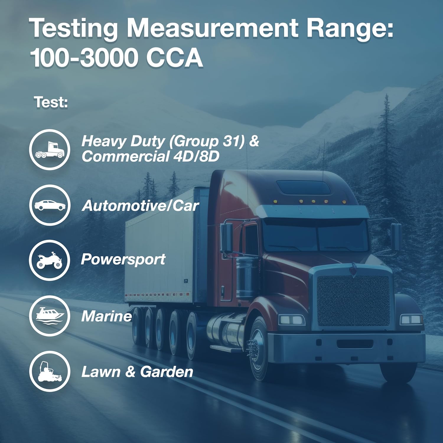 6V & 12V Automotive Battery & Electrical System Analyzer Using Conductance Profiling-CPX-900-Identify Batteries with Low Reserve Capacity