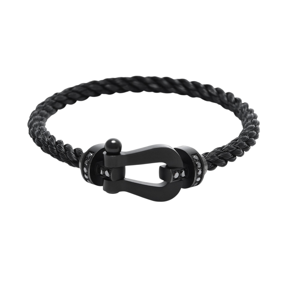 FRED Force 10 Lm Bracelet Titanium Stingray (aye Leather) Diamond 0B0164-6B0275