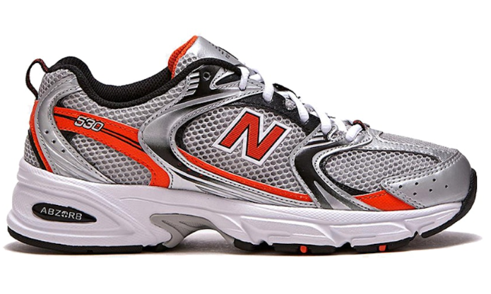 New Balance 530 Silver Red Black MR530AP Casual Running Shoes
