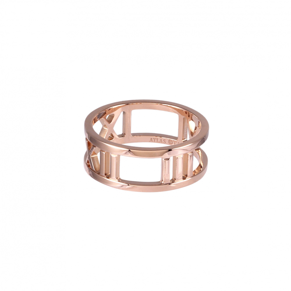 Tiffany & Co. Atlas Open Ring 18K Rose Gold