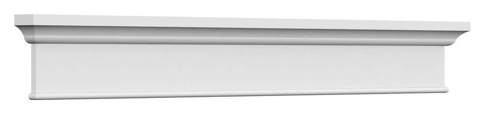 Ekena Millwork CRH14X68ST 68x22 Bottom Width x 73 1/4x22 Top Width x 13 3/4x22H x 7/8x22P Craftsman Crosshead