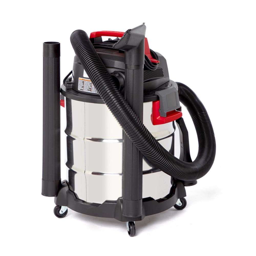 Craftsman Wet/Dry Vacuum 10 Gallon 120V 6HP Peak Stainless Steel