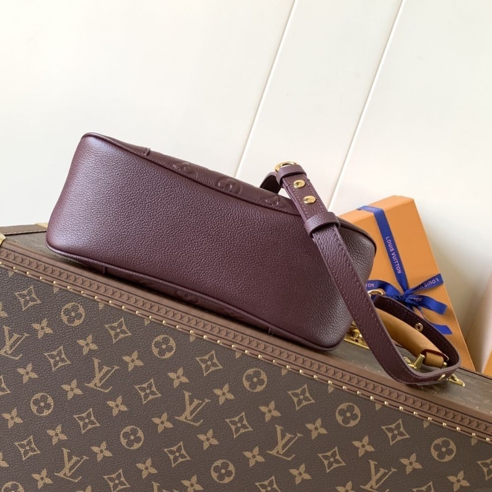 [Premium Quality] – Louis Vuitton Boulogne PM Red 11.4 Inches M25827