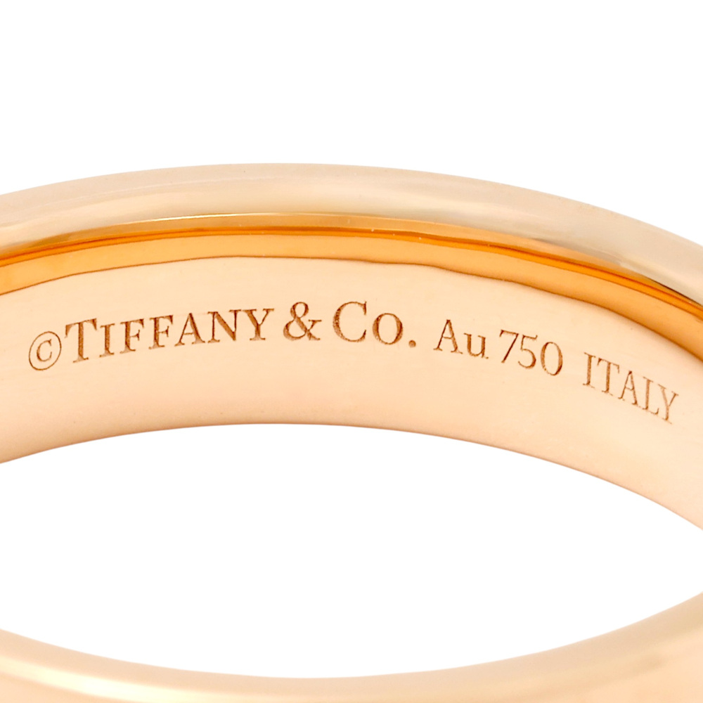 Tiffany & Co. Tiffany T Narrow Diamond Ring 18K Rose Gold 60151412