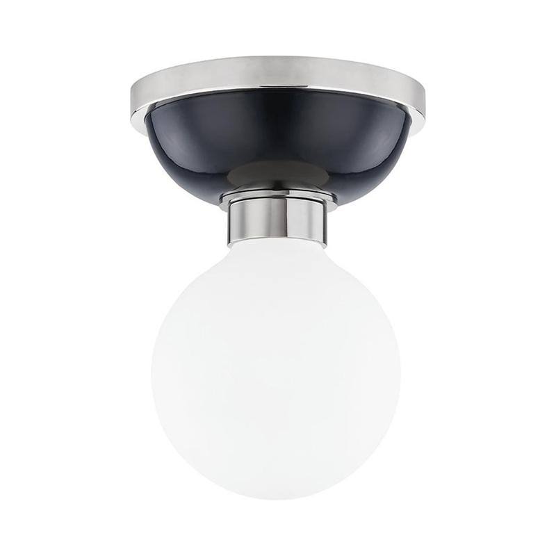 Mitzi H383501-AGB/DG Nina 1 Light Flush Mount