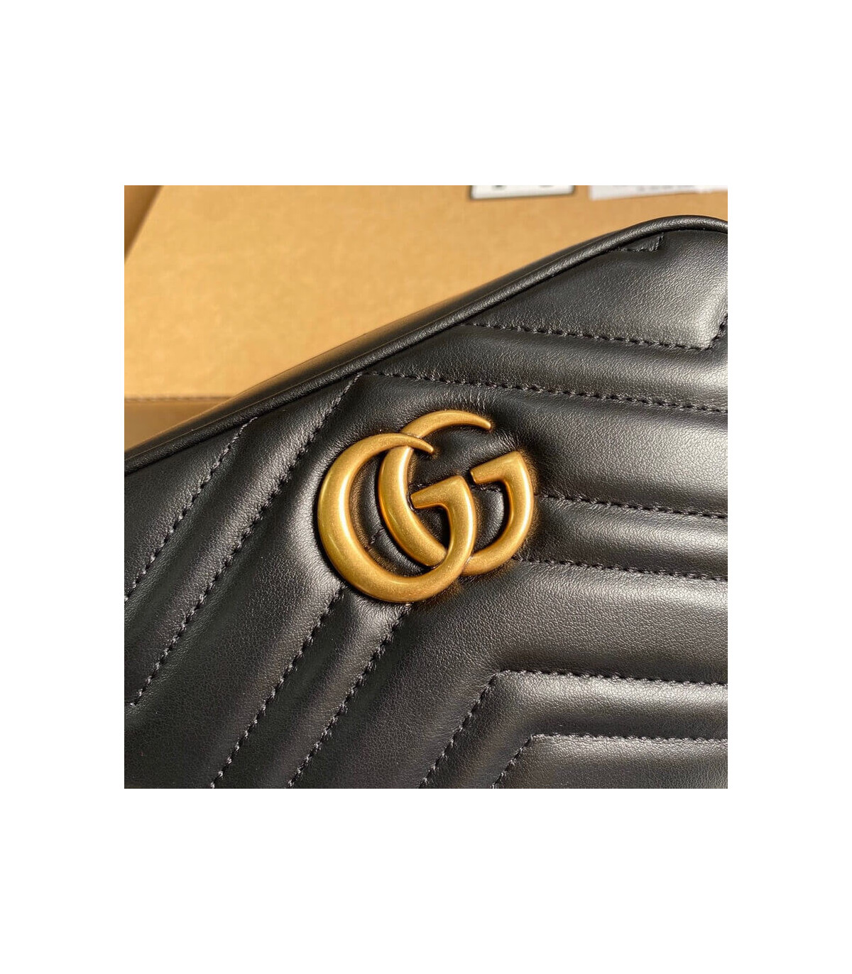 Gucci GG Marmont Matelasse Mini Bag Black