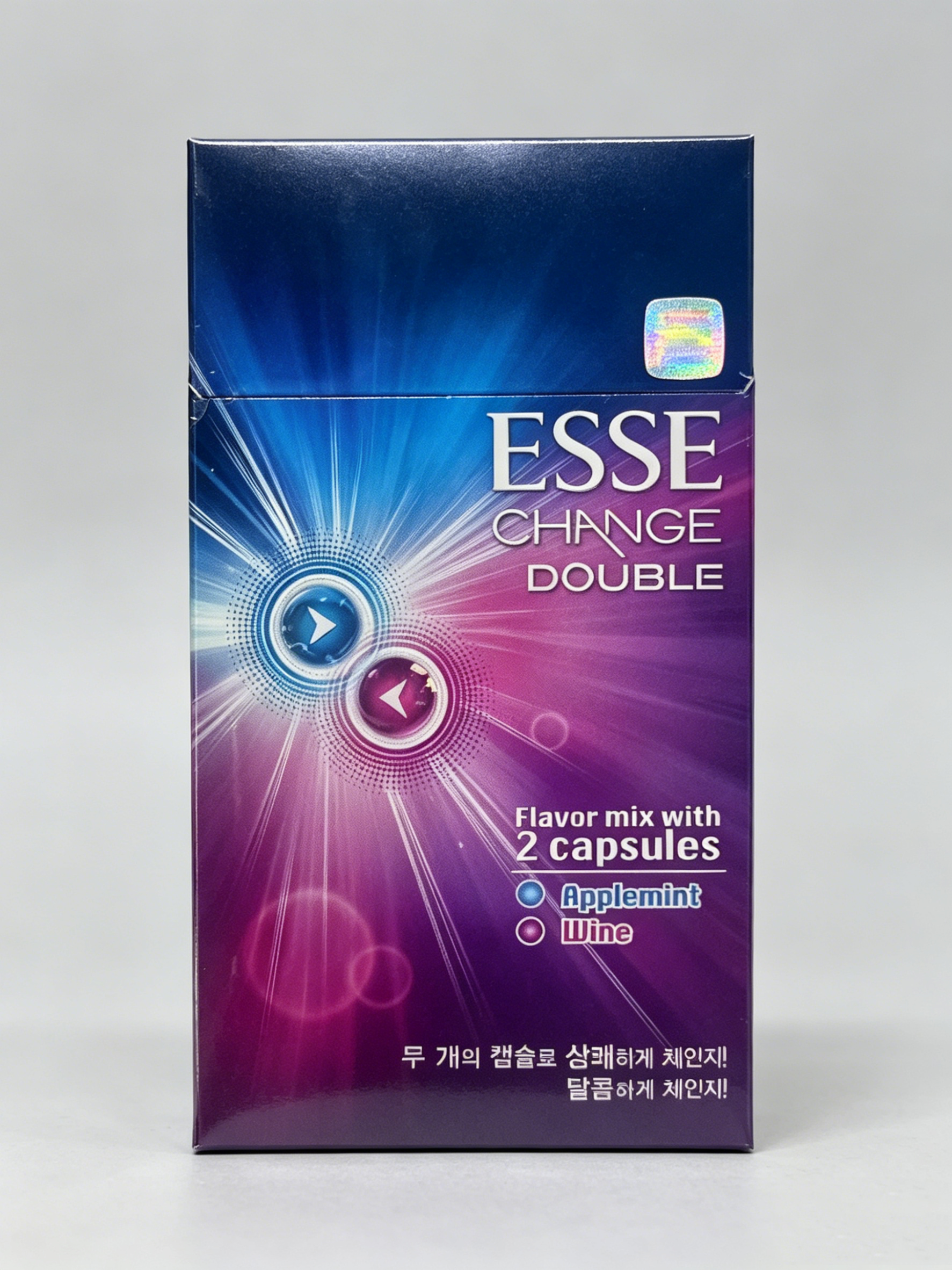 ESSE CHANGE DOUBLE 2 capsules of applemint and wine
