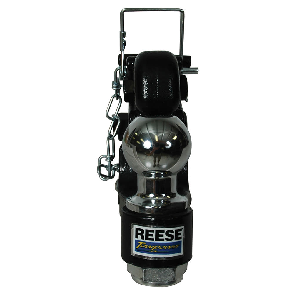 Reese 12000 lbs Combination Pintle Hook Mount with 2 Hitch Ball;