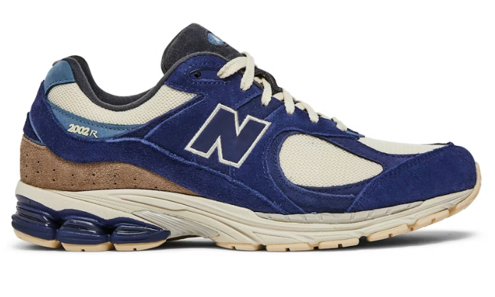 New Balance 2002R Navy Cream M2002RG Casual Running Shoes