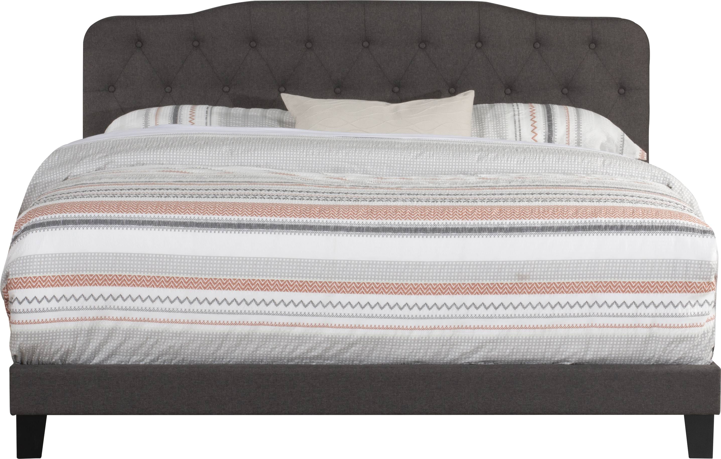 Hillsdale Furniture Nicole Bed in One - Queen - Stone Fabric