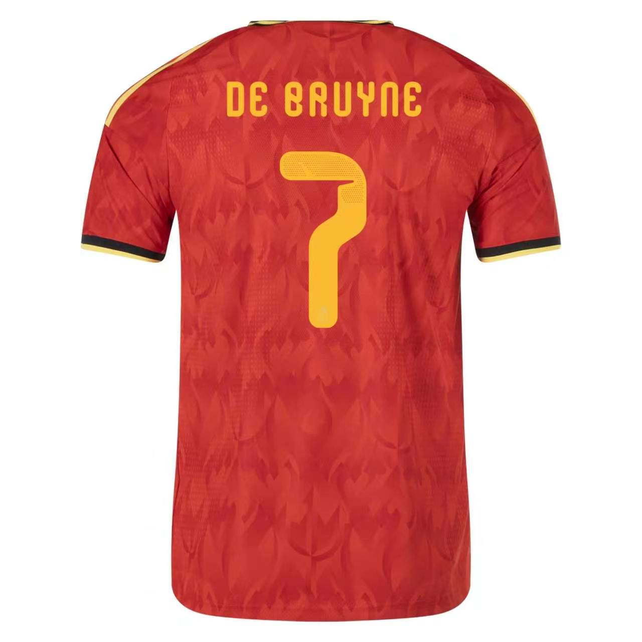 Kevin De Bruyne's Belgium 26/27 home jersey