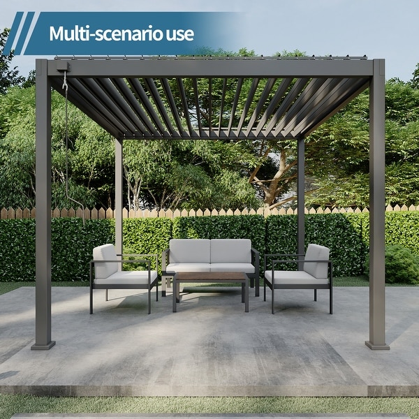 Modern Aluminum RustProof 4 Piece Sofa Set