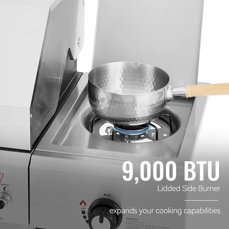 Royal Gourmet GA5401T 5-Burner Stainless Steel Propane Grill – 61,000 BTU