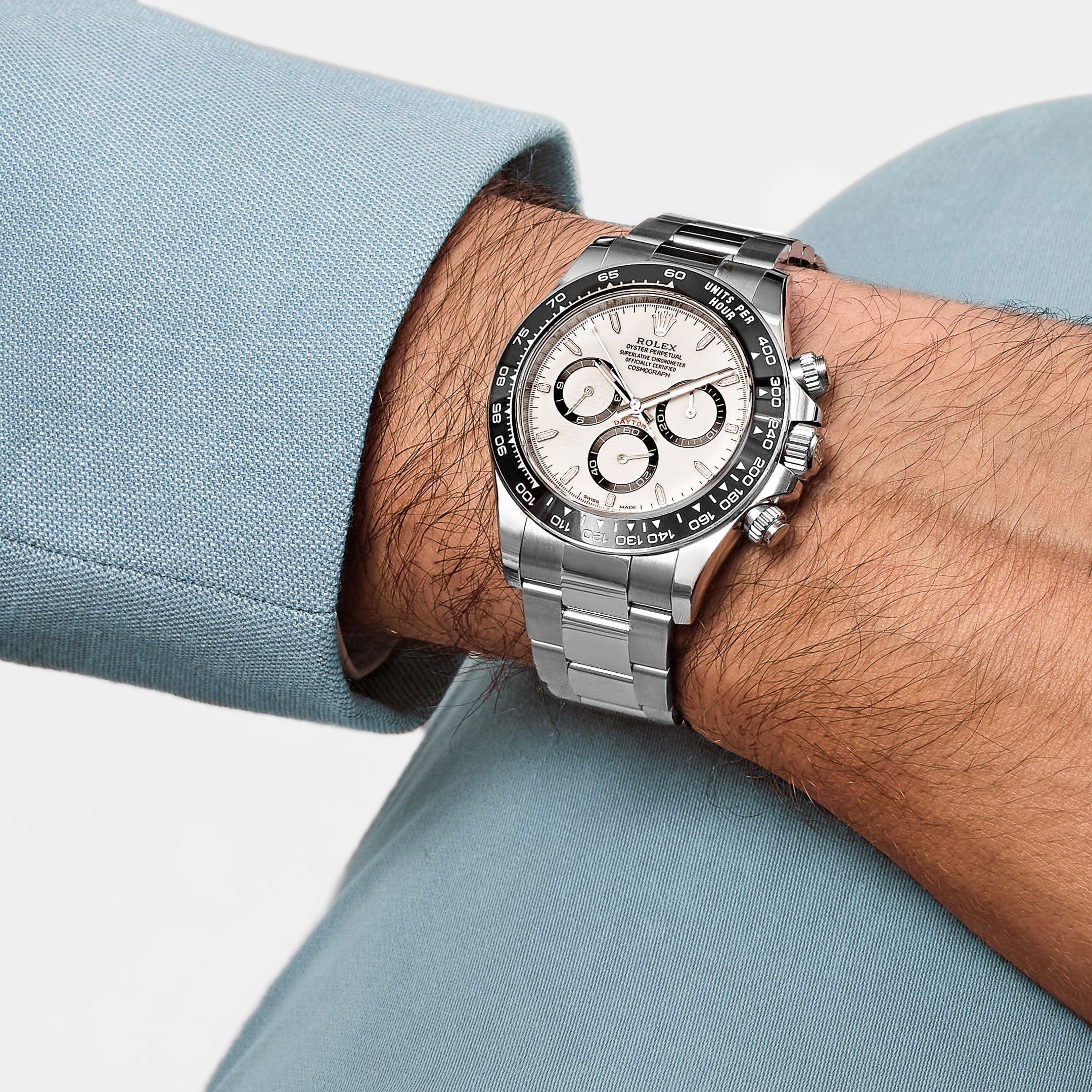 Rolex Daytona 126500LN Stainless Steel White Panda Dial (2023)