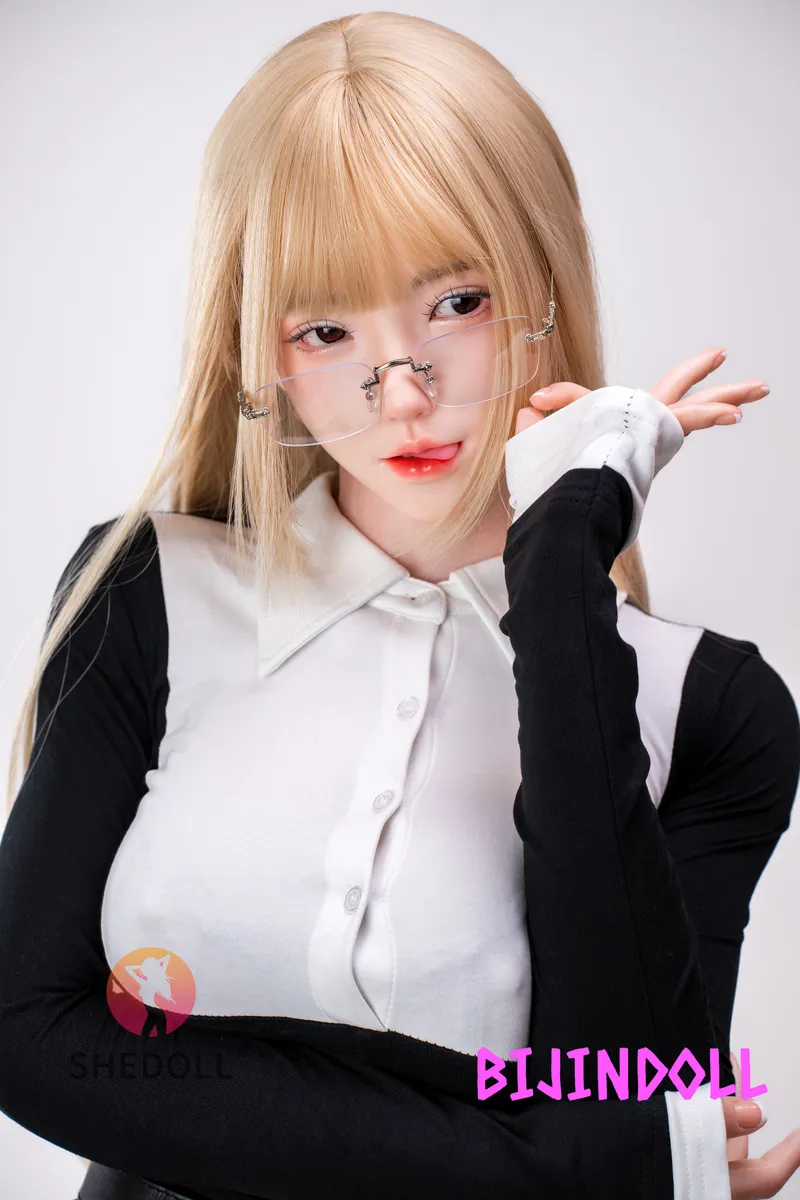 SHEDOLL 167cm D-cup Silicone Sex Doll Chu Lin Head ROS Available Real Skin Texture