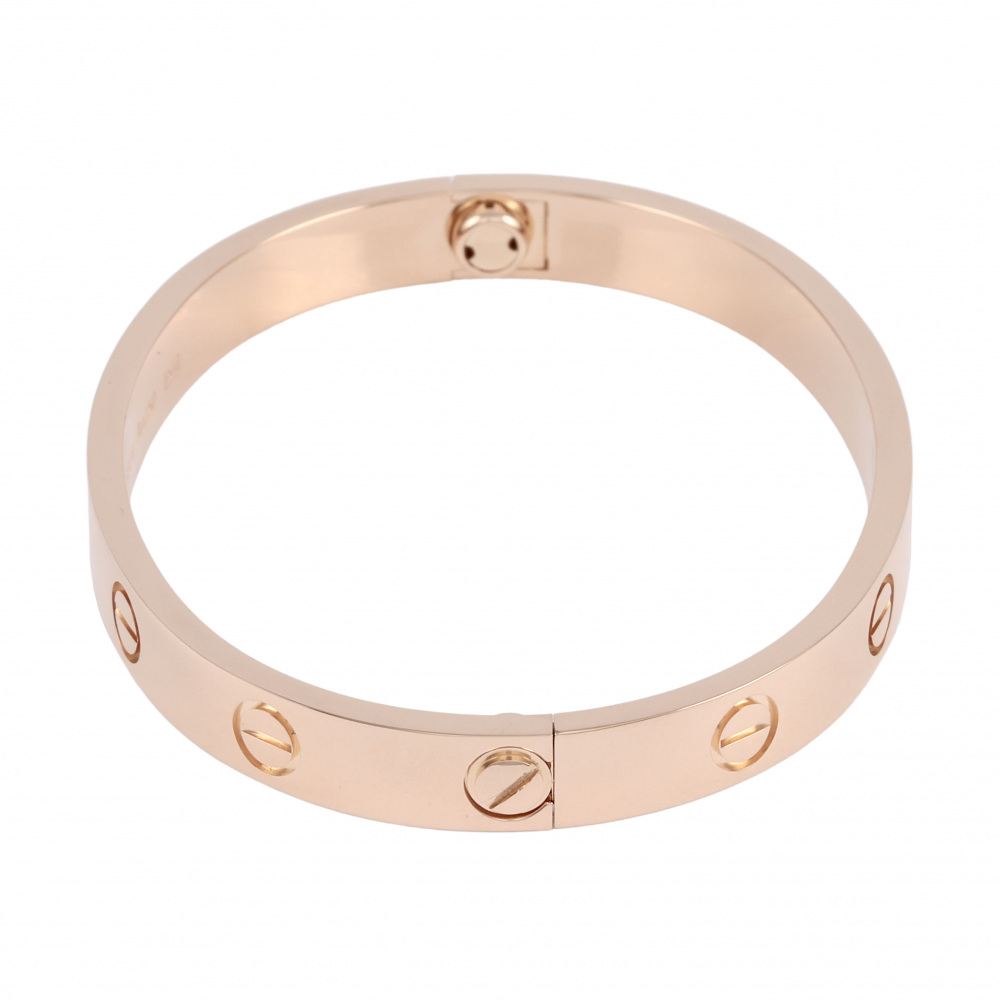 Cartier Love Bracelet 18K Rose Gold B6035600