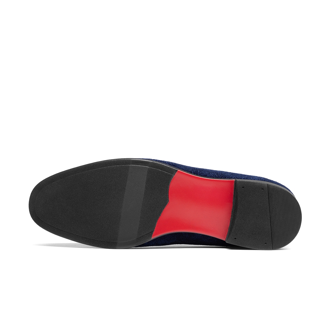 Men's Dress Velvet Tuxedo Loafers