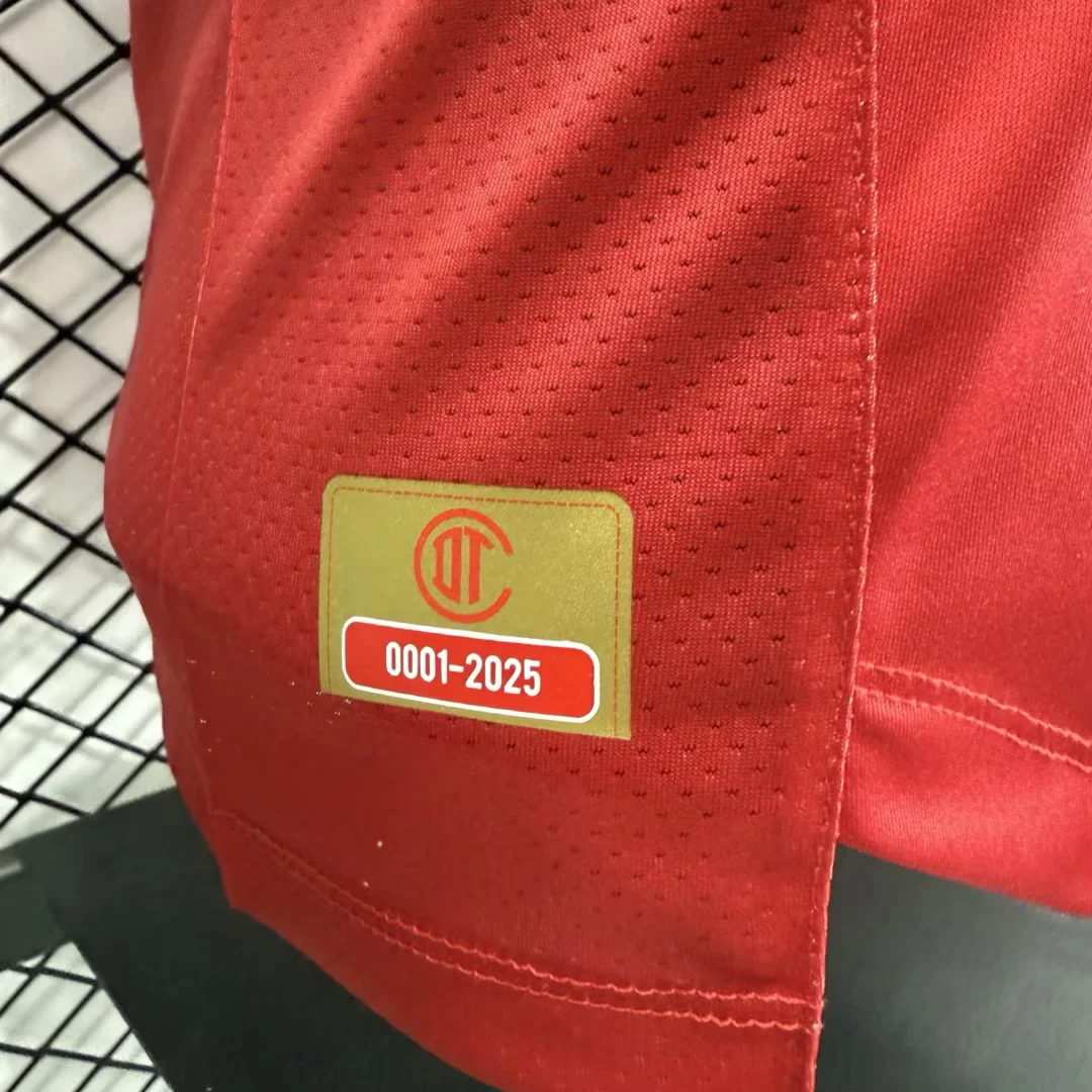 Player Version Toluca Two-Time Champion Short Sleeve Limited Edition Elite Jersey