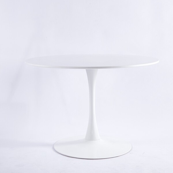 Midcentury Round Dining Table ,Kitchen Table,Easy to assemble and clean