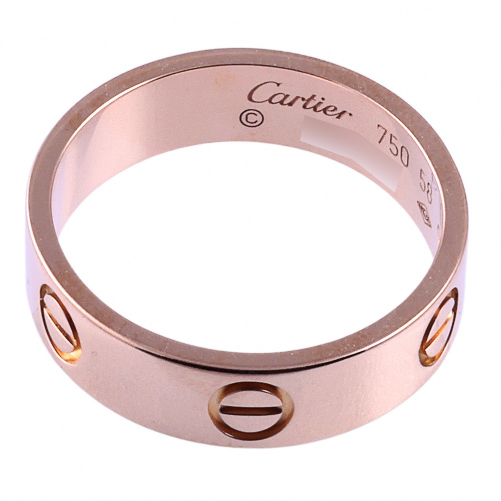 Cartier Love Ring 18K Rose Gold