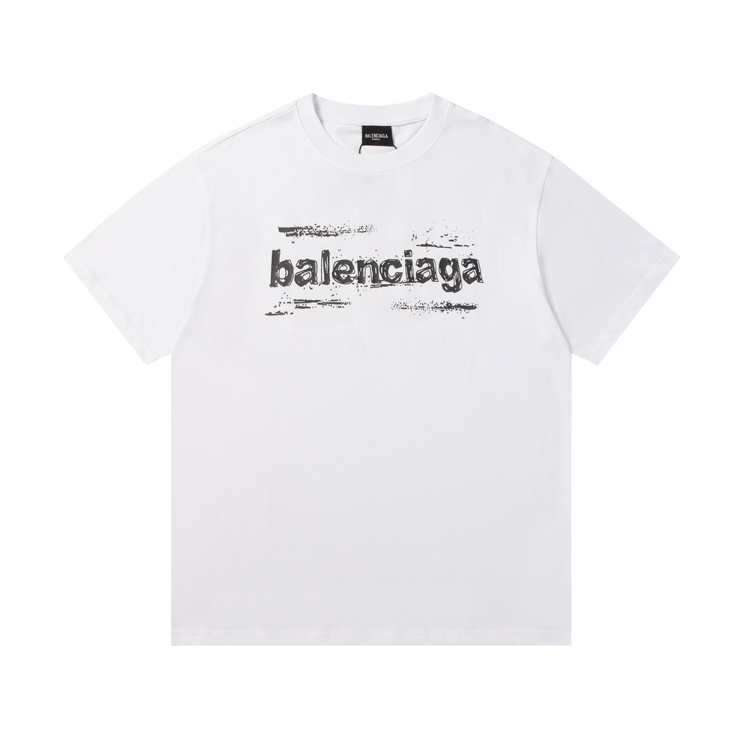 Balenciaga short-sleeved T-shirt - cnluxepick