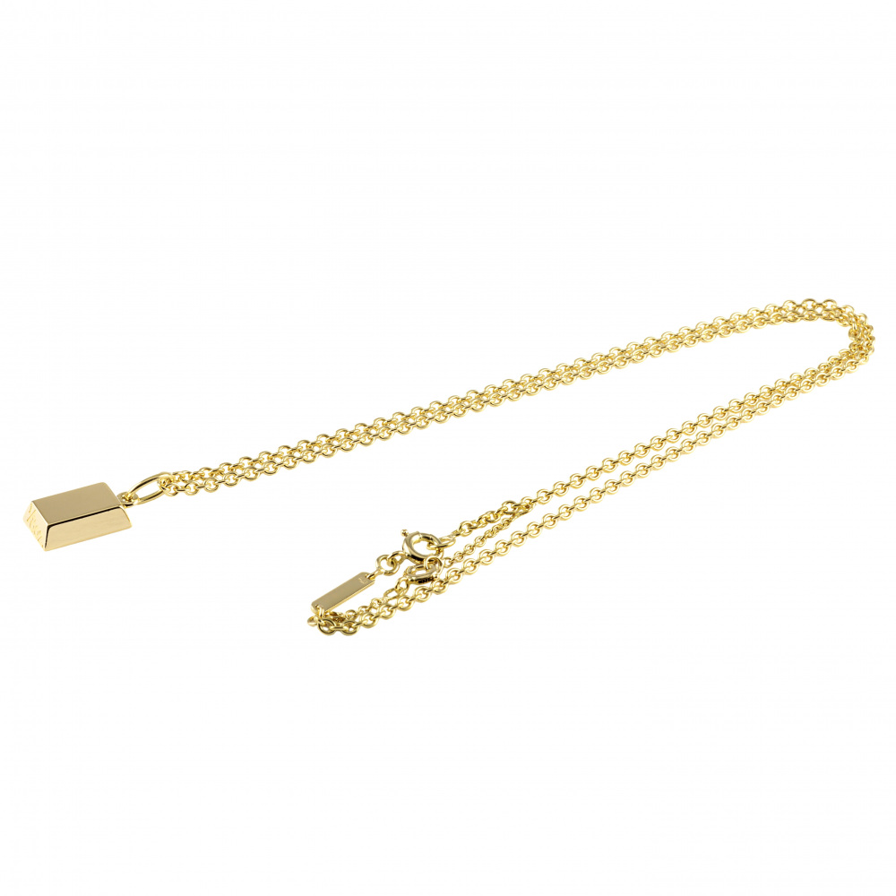 Cartier Ingot K18YG Yellow Gold Necklace
