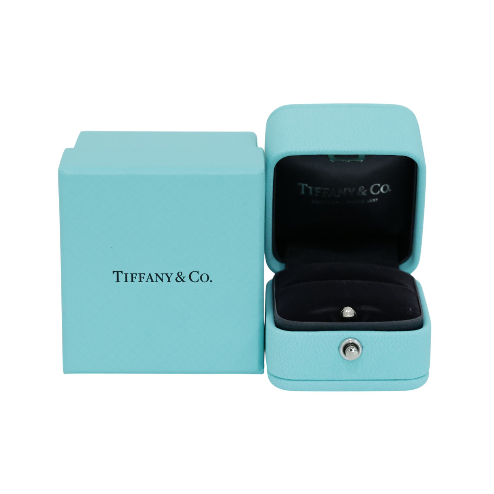Tiffany & Co. Atlas Ring 18K Rose Gold Diamond