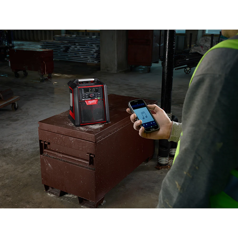 2026 Milwaukee 2792-20 M18 18V Jobsite Bluetooth Radio/Charger - Bare Tool