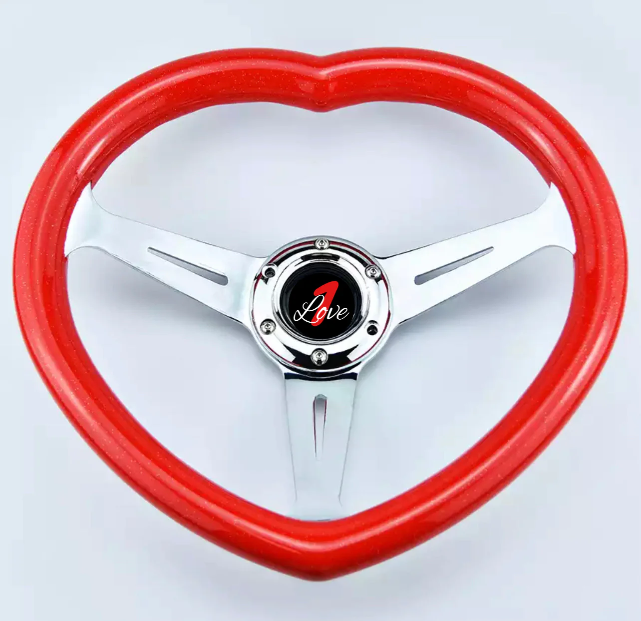 One Love Heart Steering Wheels
