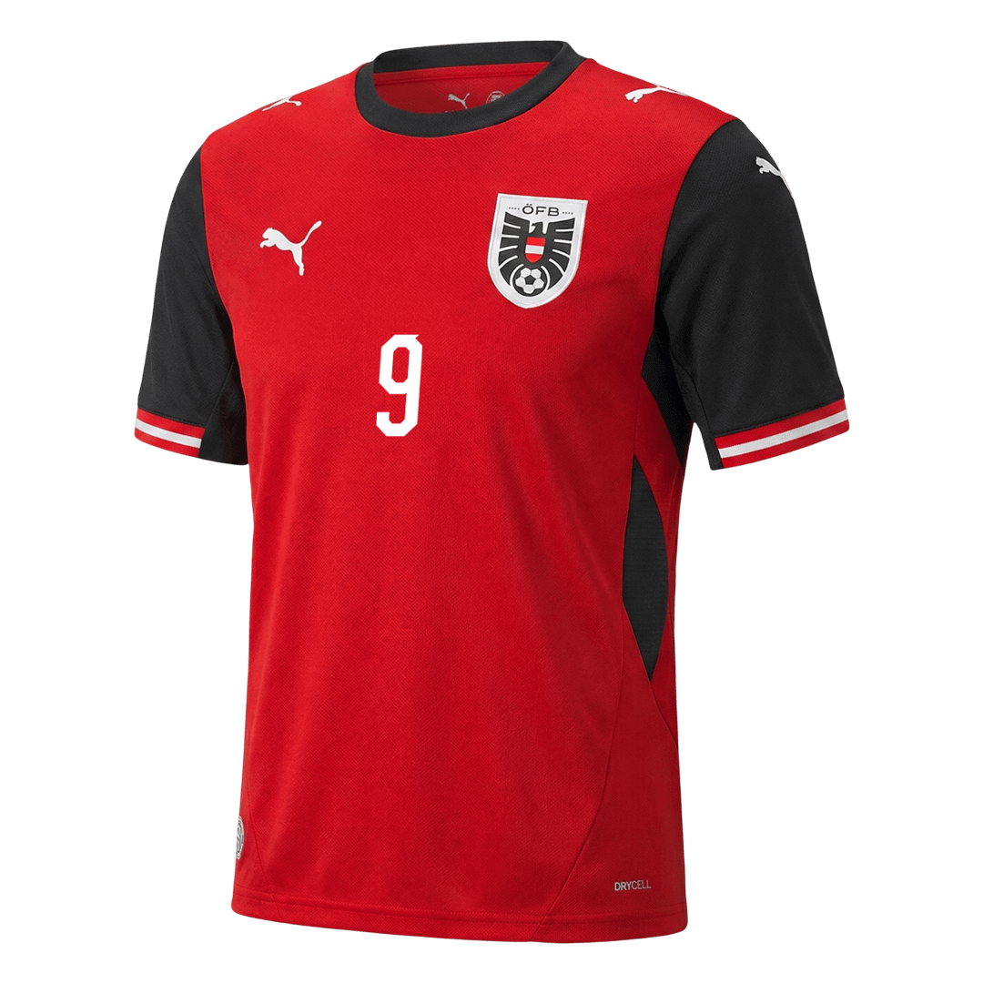 SABITZER #9 Austria Home Soccer Jersey World Cup 2026
