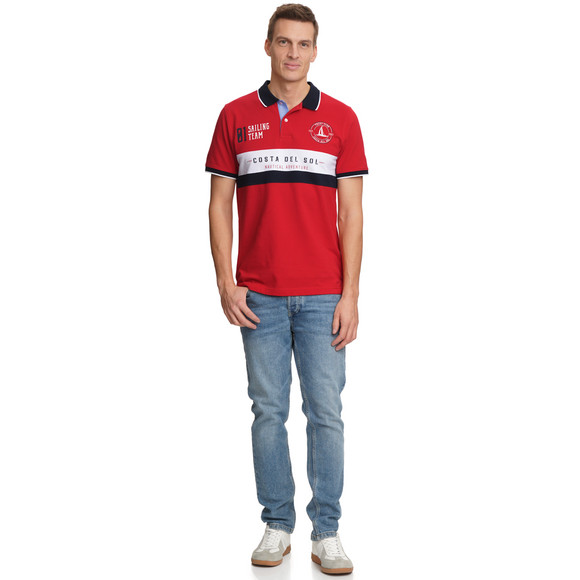 VanVaan Herren Poloshirt im maritimen Look