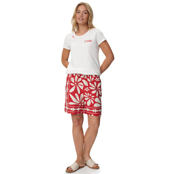 Gina Damen Shorts mit Allover-Print