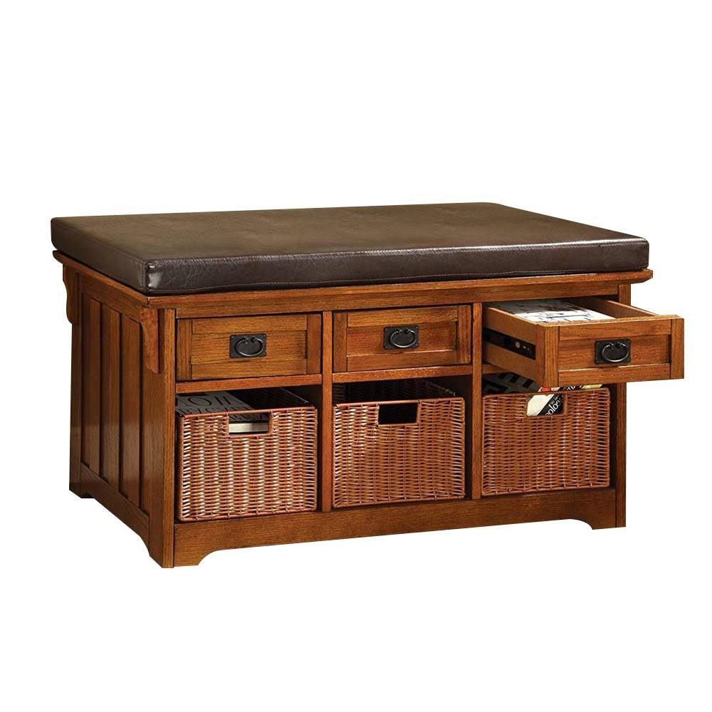 Furniture of America Hobart Storage Bench