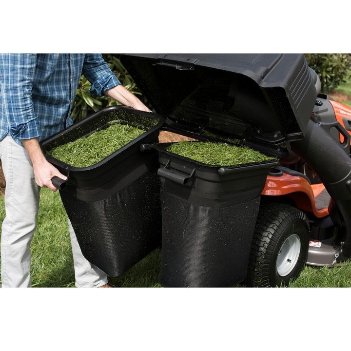 42-46 In. 2-Bin Lawn Mower Bagger