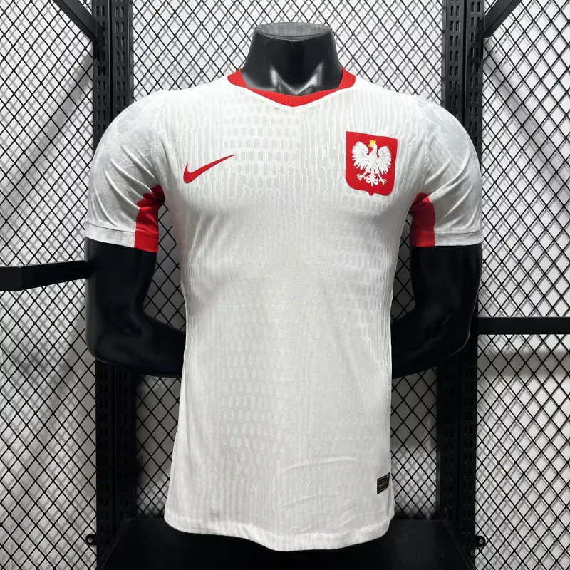 Player Version Poland 2026/27 Home Jersey S-3XL
