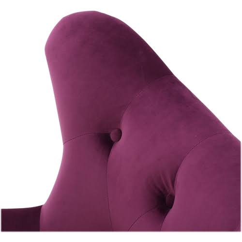 Noble House - Milnesand Velvet Armchair - Fuchsia