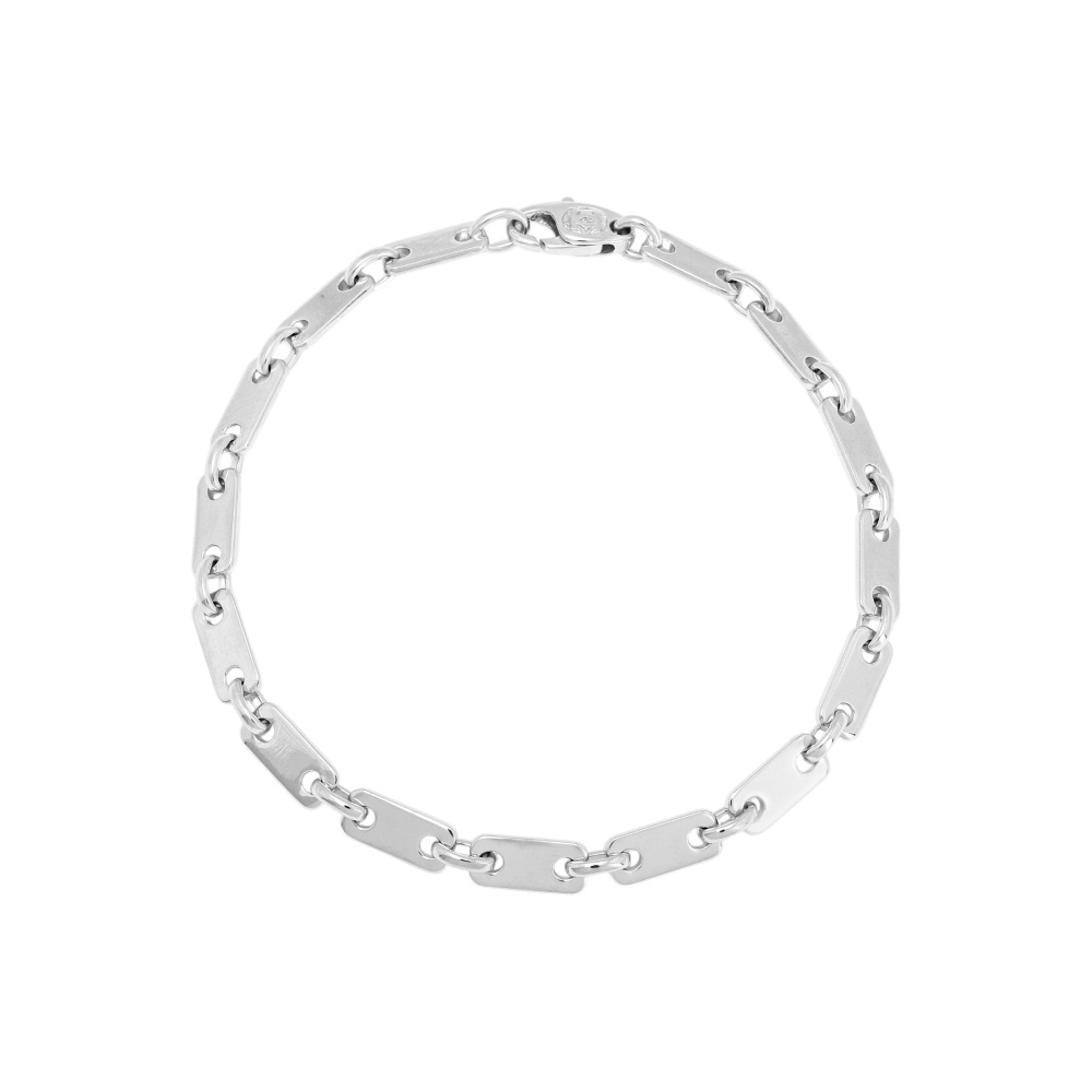 Cartier Figaro Bracelet 18K White Gold B6021900