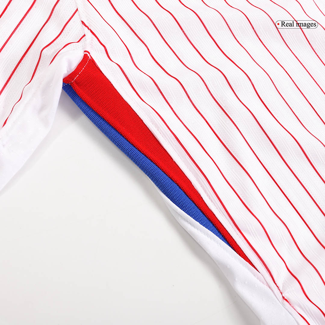 France Away Authentic Soccer Jersey EURO