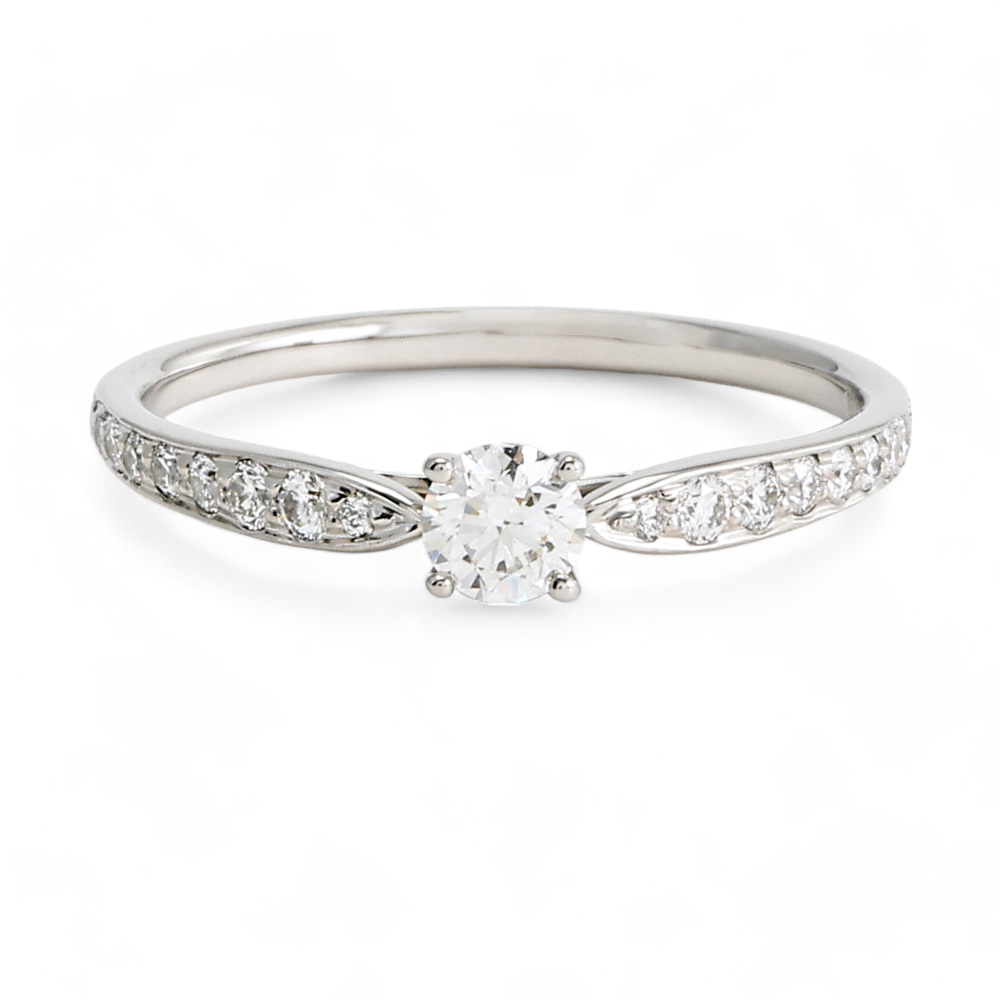 Tiffany & Co. Tiffany Harmony PT950 Ring I Platinum Diamond