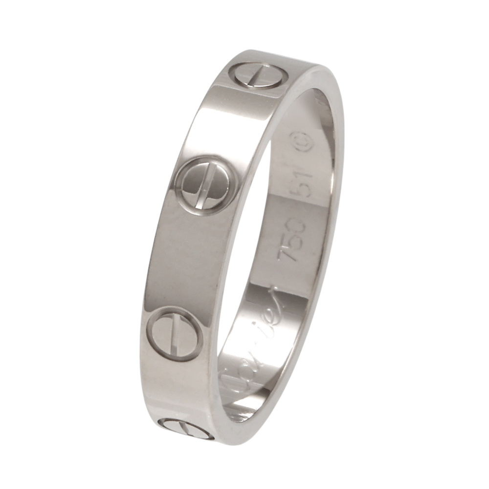 Cartier Love Ring 18K White Gold B4085100