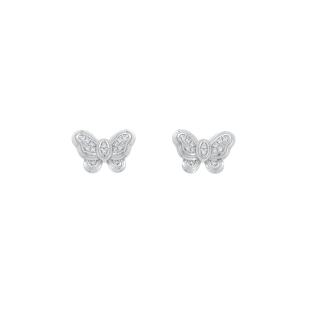 Bowknot sterling silver earrings - cnluxepick